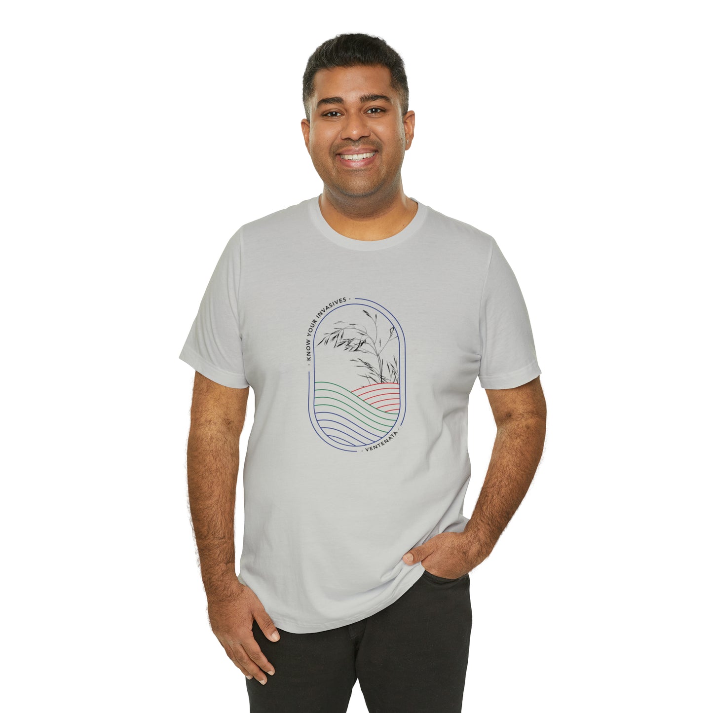 Know Your Invasives Ventenata T-shirt (+ 1 Year FREE Pro Membership for New NAISMA Members)