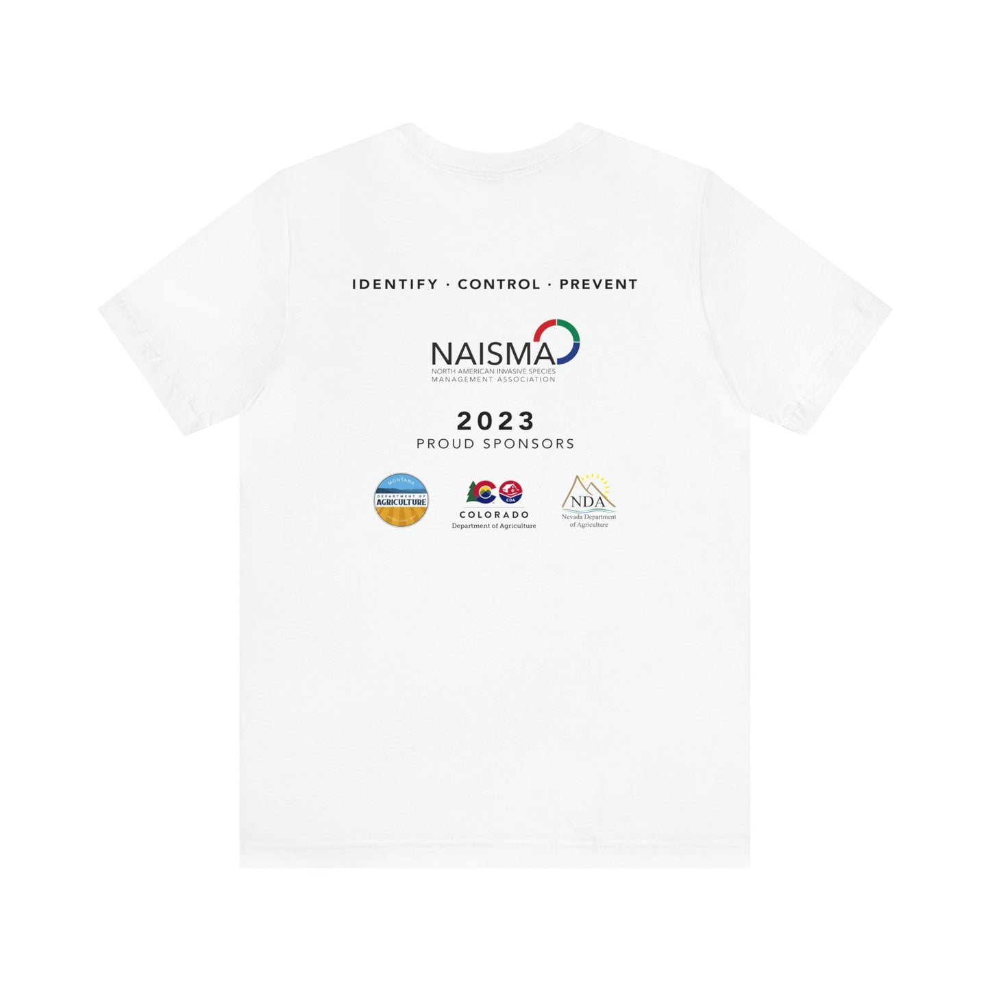 Know Your Invasives Ventenata T-shirt (+ 1 Year FREE Pro Membership for New NAISMA Members)