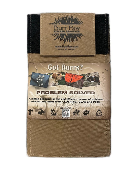 Burr Paw Sticker & Burr Remover