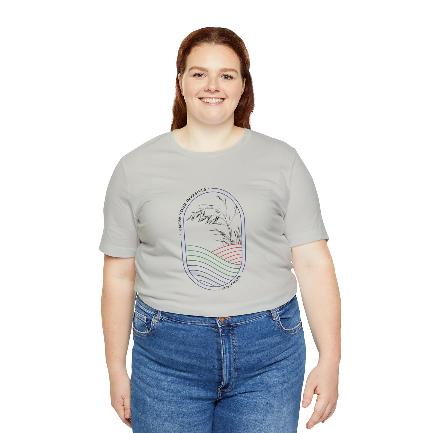 Know Your Invasives Ventenata T-shirt (+ 1 Year FREE Pro Membership for New NAISMA Members)