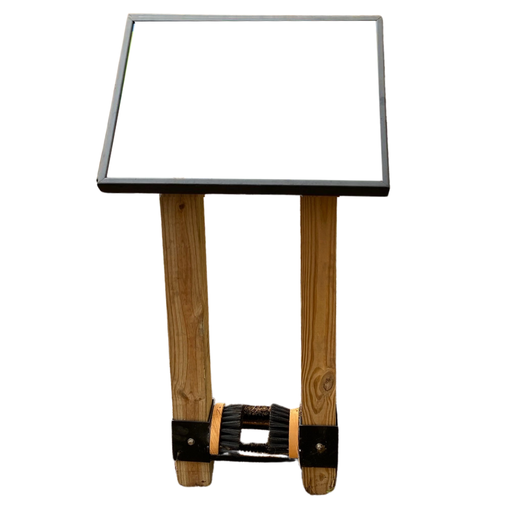 PlayCleanGo® Boot Brush Station - No Sign Panel Included