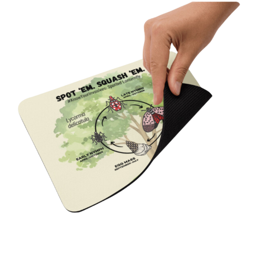 Know Your Invasives - Spotted Lanternfly Mouse Pad