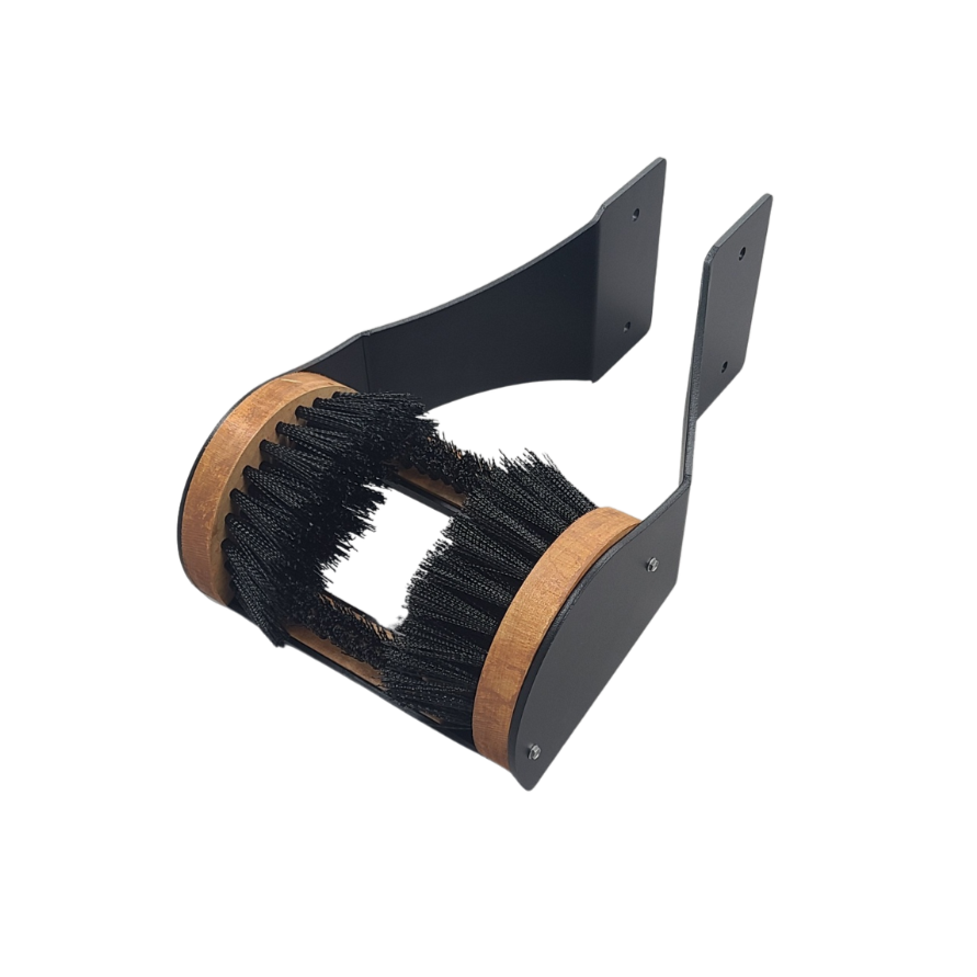 Single Post Boot Brush Holder