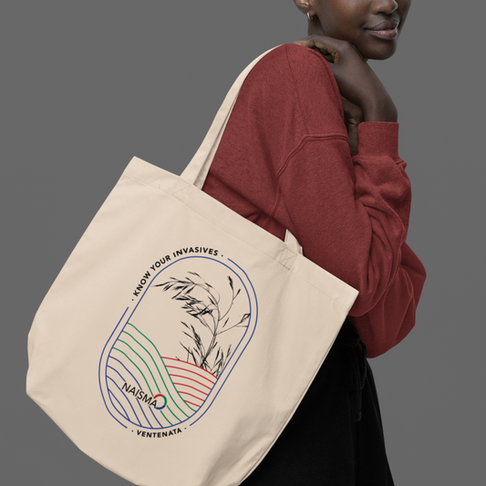 Know Your Invasives - Ventenata Eco Tote Bag