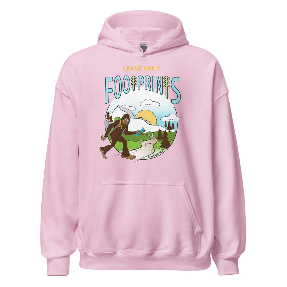 Leave Only Footprints Unisex Hoodie
