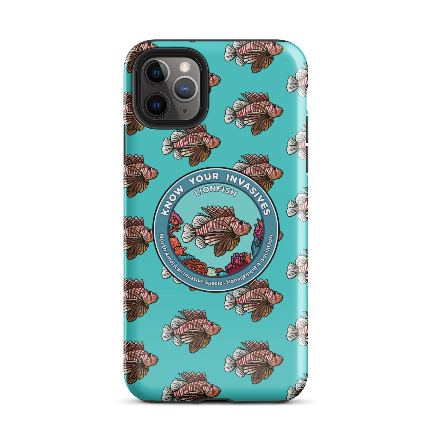 Know Your Invasives - Lionfish Awareness Tough Case for iPhone®