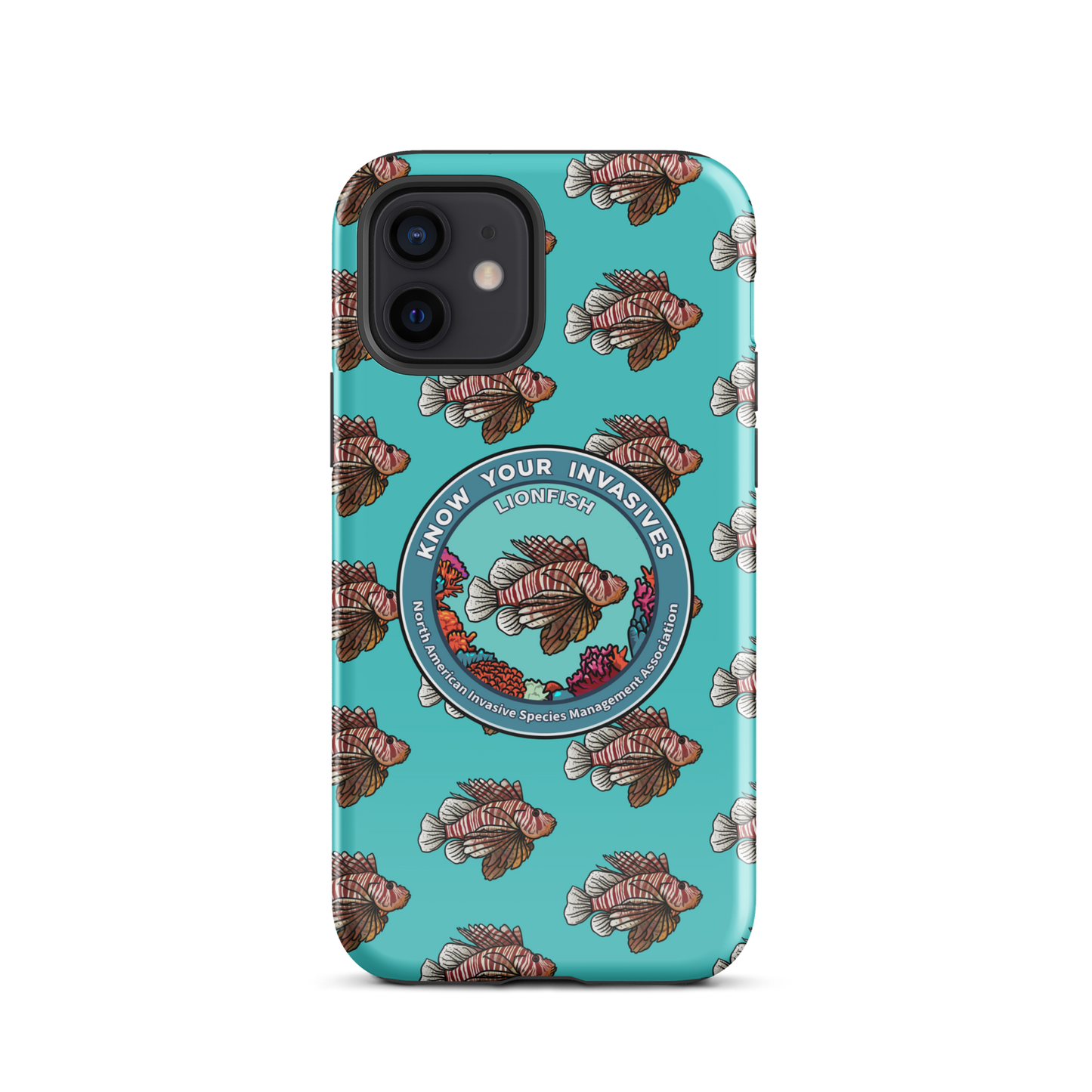 Know Your Invasives - Lionfish Awareness Tough Case for iPhone®