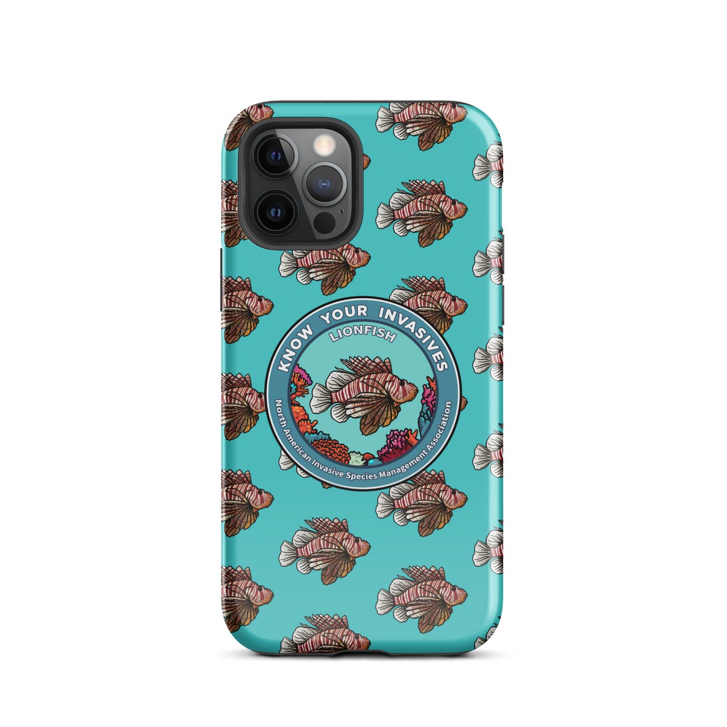 Know Your Invasives - Lionfish Awareness Tough Case for iPhone®