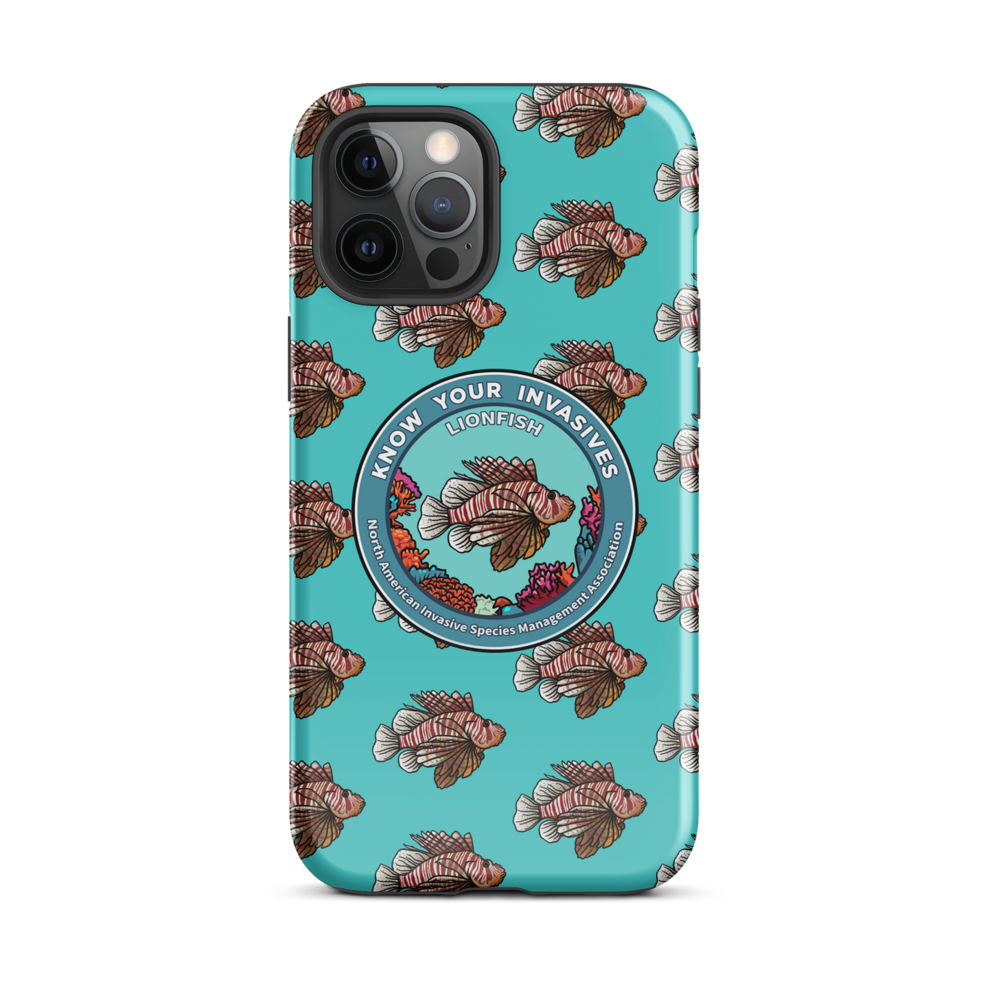 Know Your Invasives - Lionfish Awareness Tough Case for iPhone®