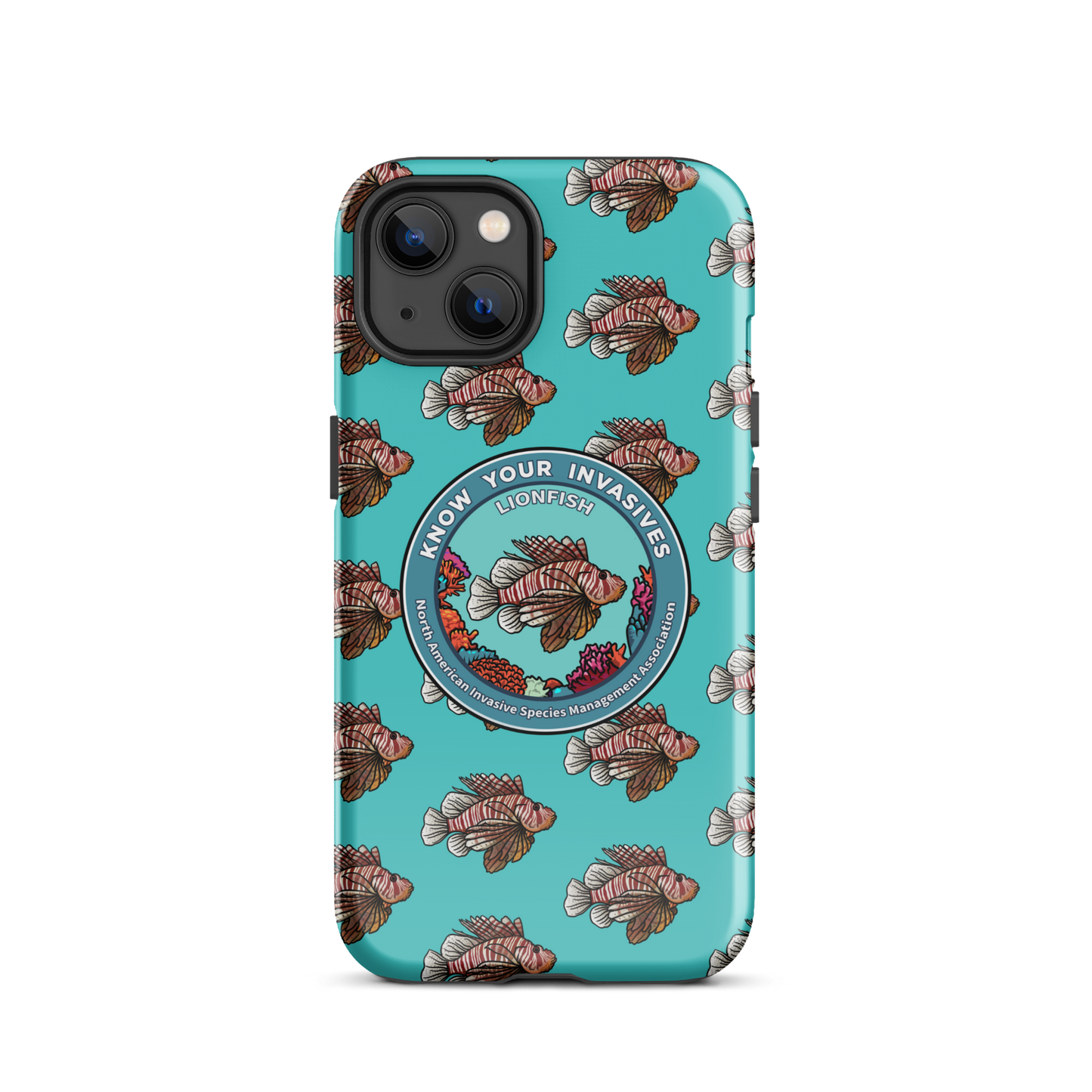 Know Your Invasives - Lionfish Awareness Tough Case for iPhone®