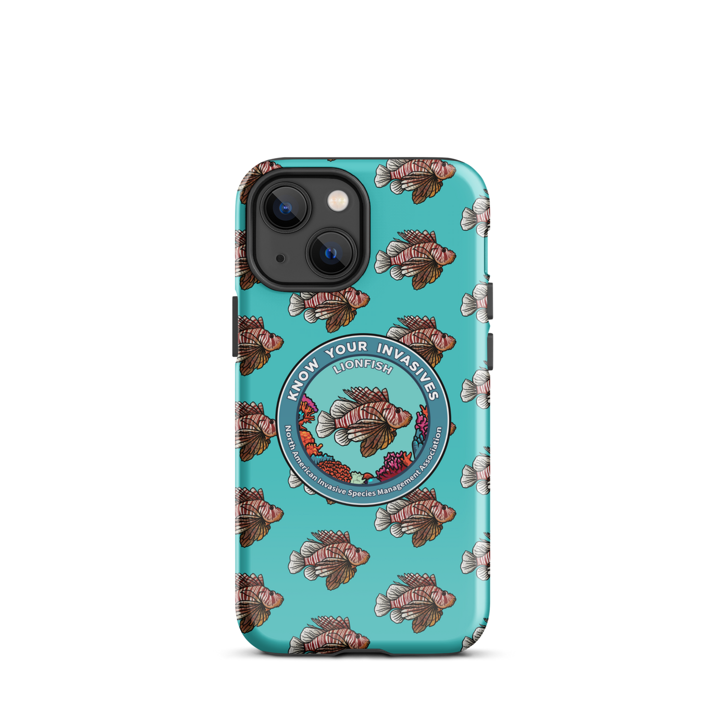 Know Your Invasives - Lionfish Awareness Tough Case for iPhone®