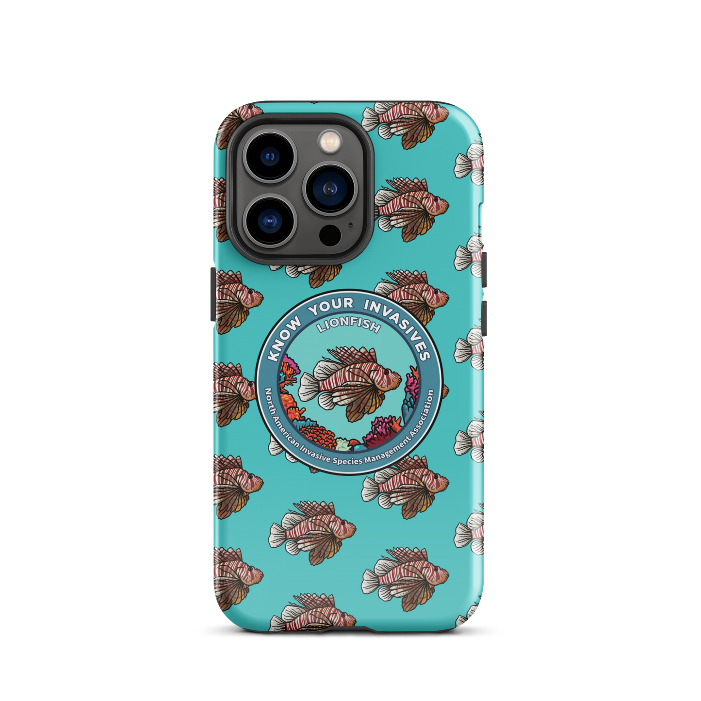 Know Your Invasives - Lionfish Awareness Tough Case for iPhone®