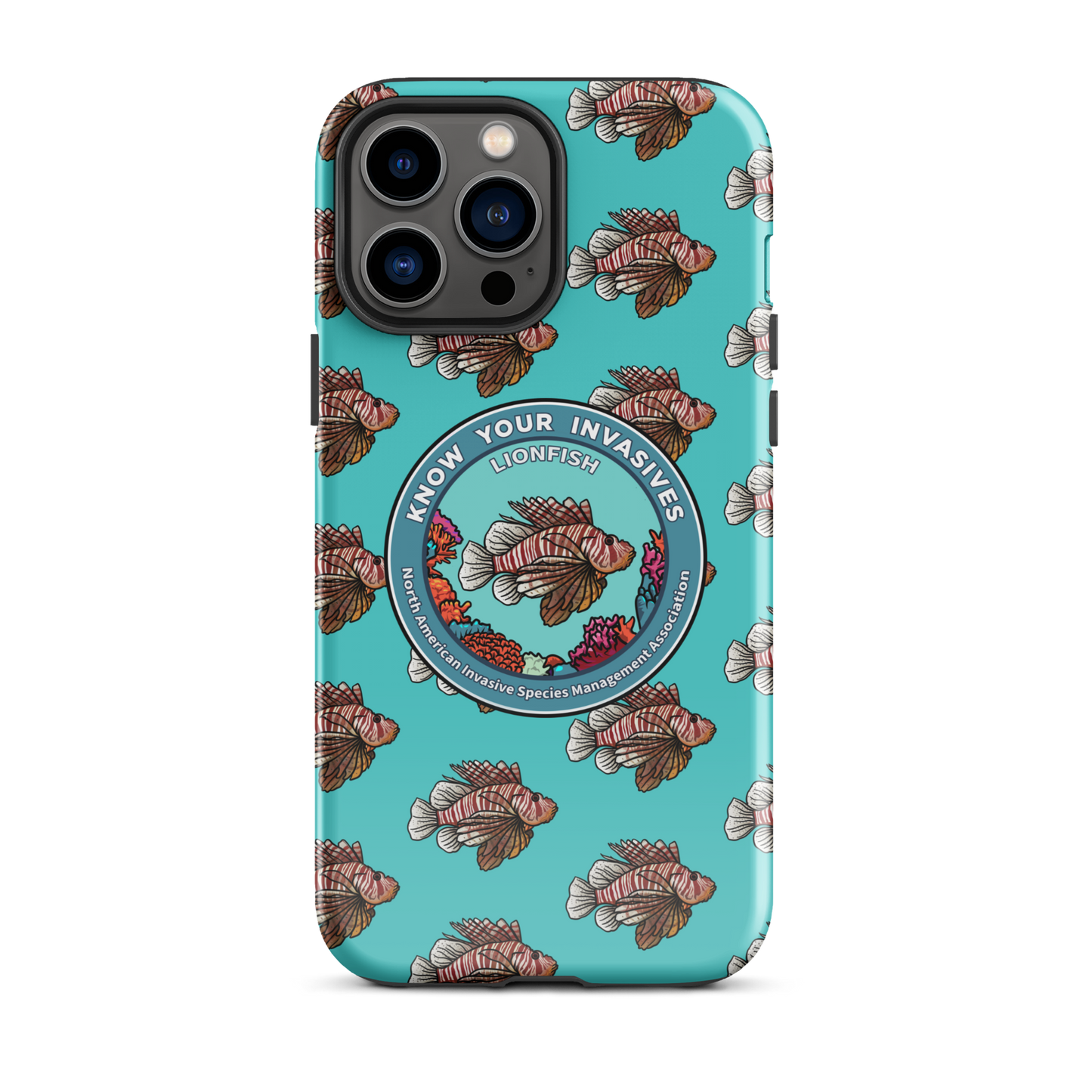 Know Your Invasives - Lionfish Awareness Tough Case for iPhone®