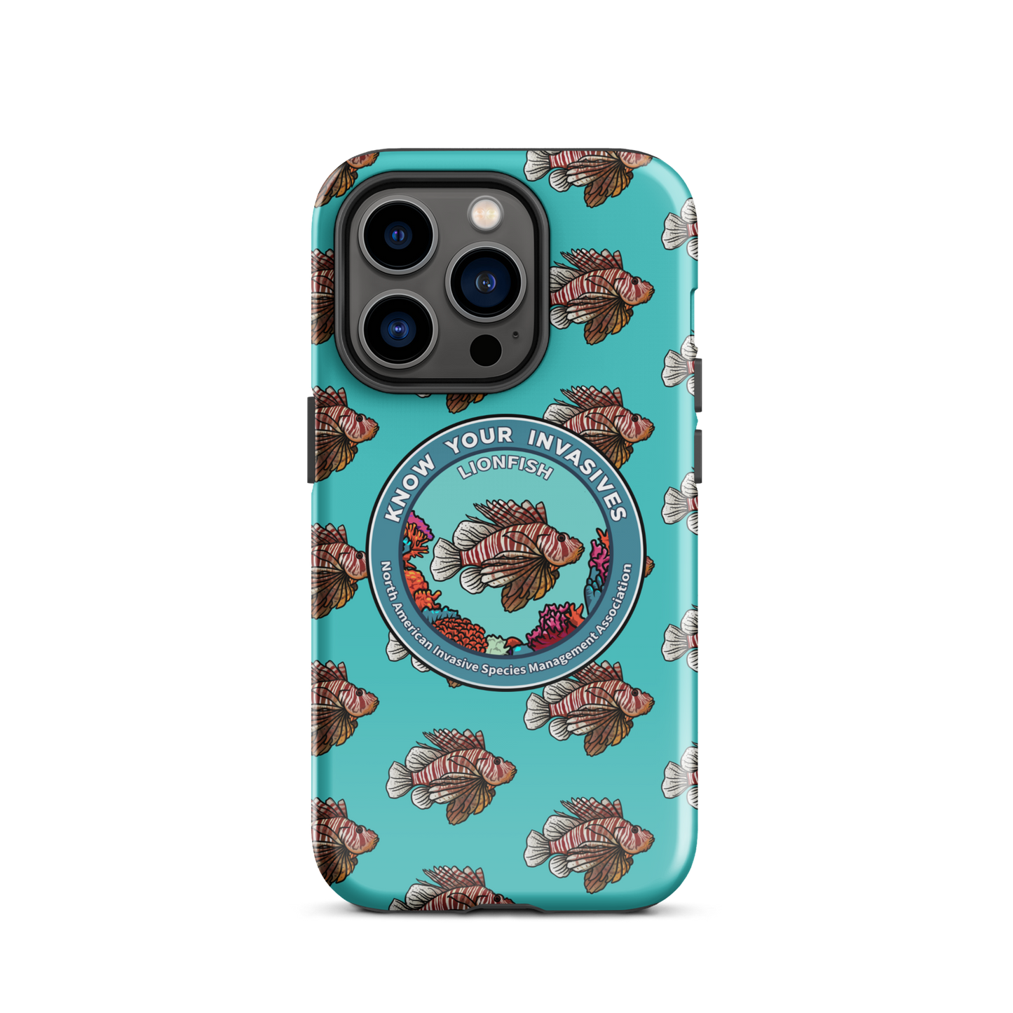 Know Your Invasives - Lionfish Awareness Tough Case for iPhone®