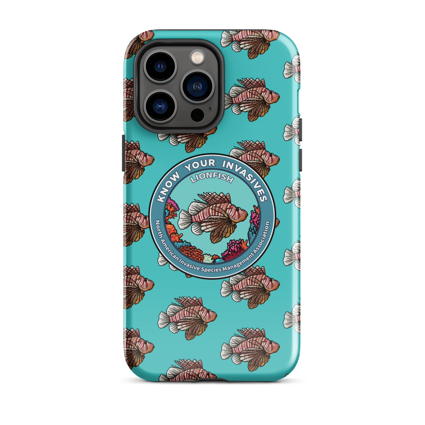 Know Your Invasives - Lionfish Awareness Tough Case for iPhone®