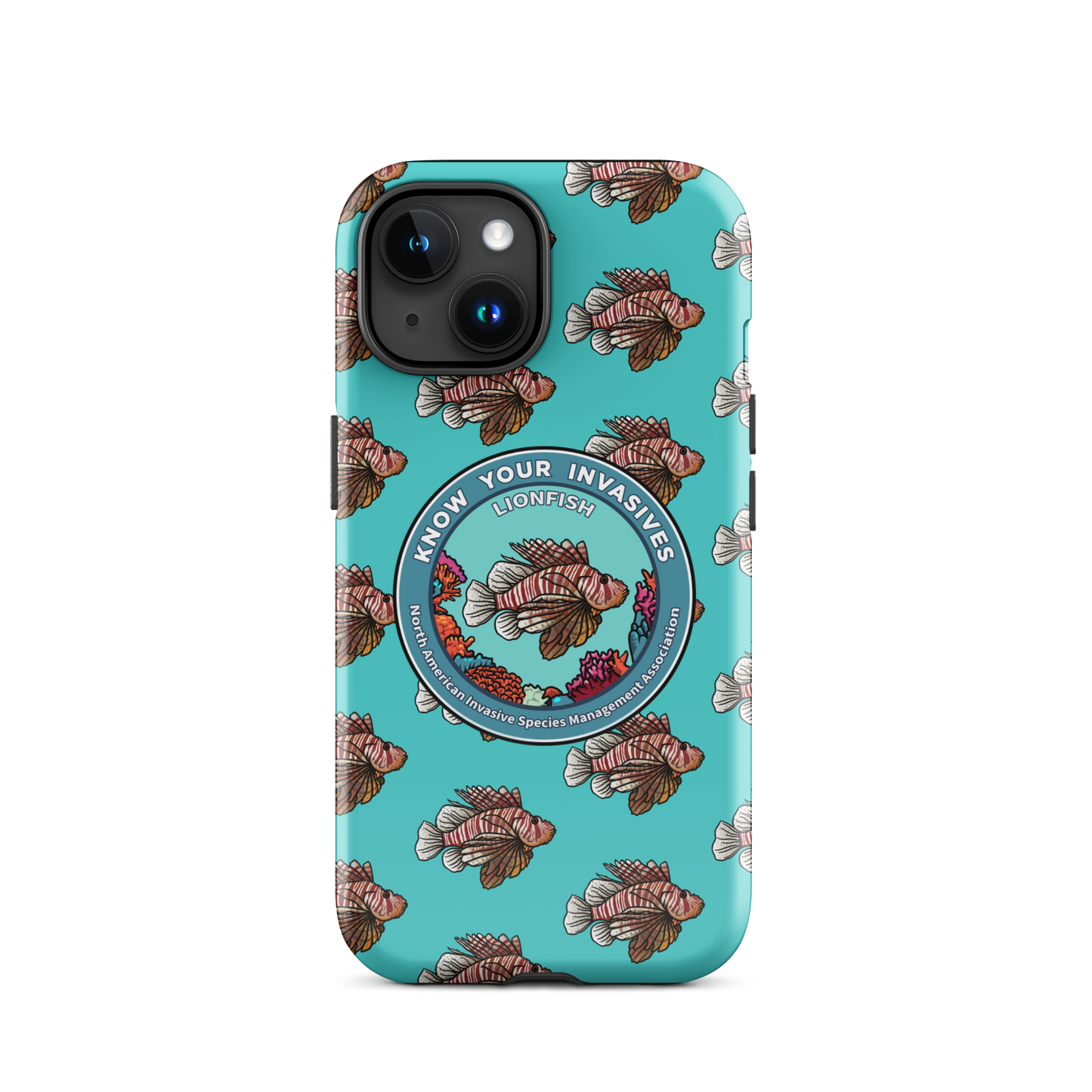Know Your Invasives - Lionfish Awareness Tough Case for iPhone®