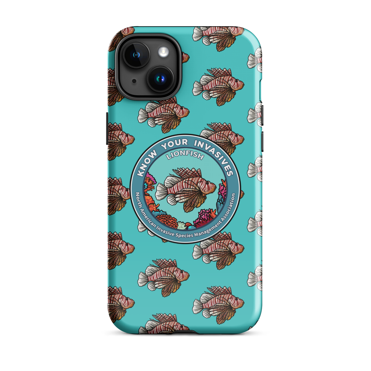 Know Your Invasives - Lionfish Awareness Tough Case for iPhone®