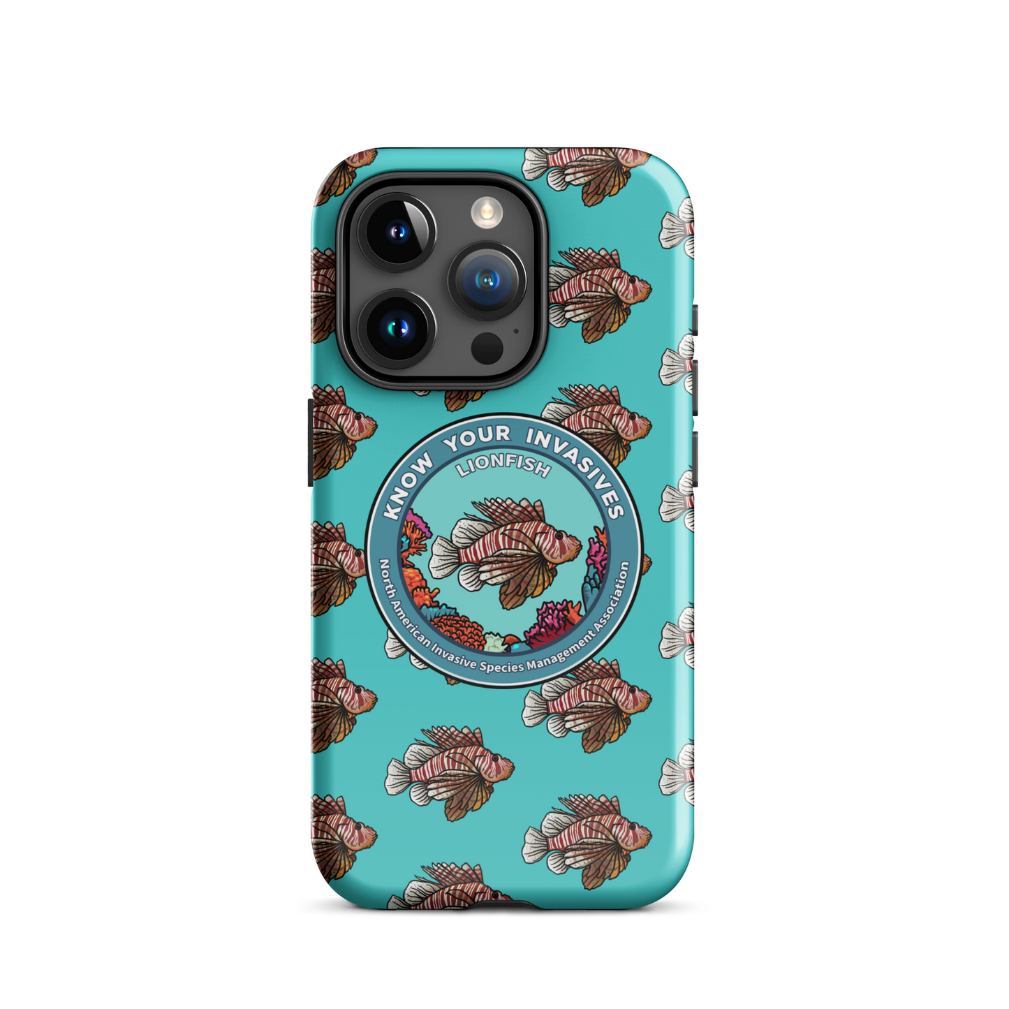 Know Your Invasives - Lionfish Awareness Tough Case for iPhone®
