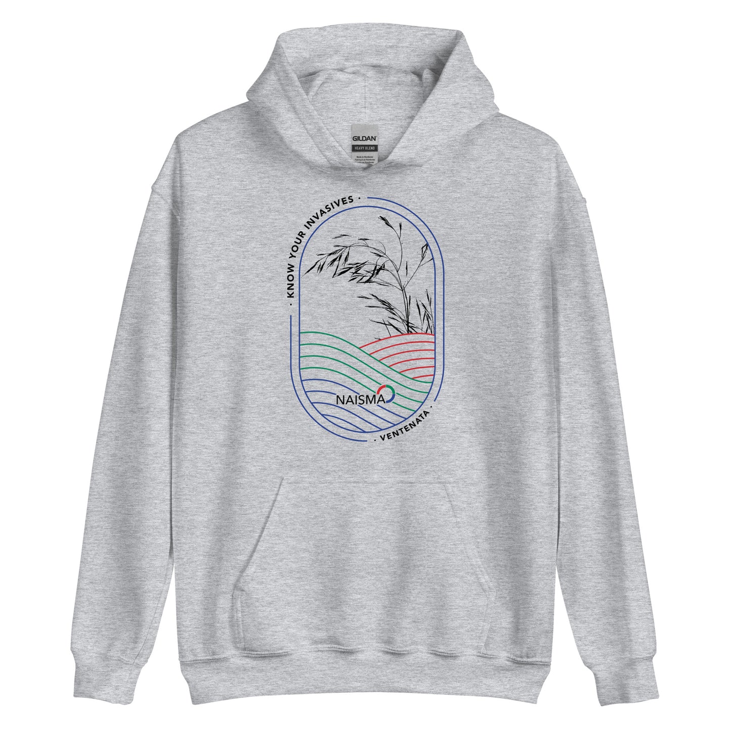 Know Your Invasives - Ventenata Hooded Sweatshirt