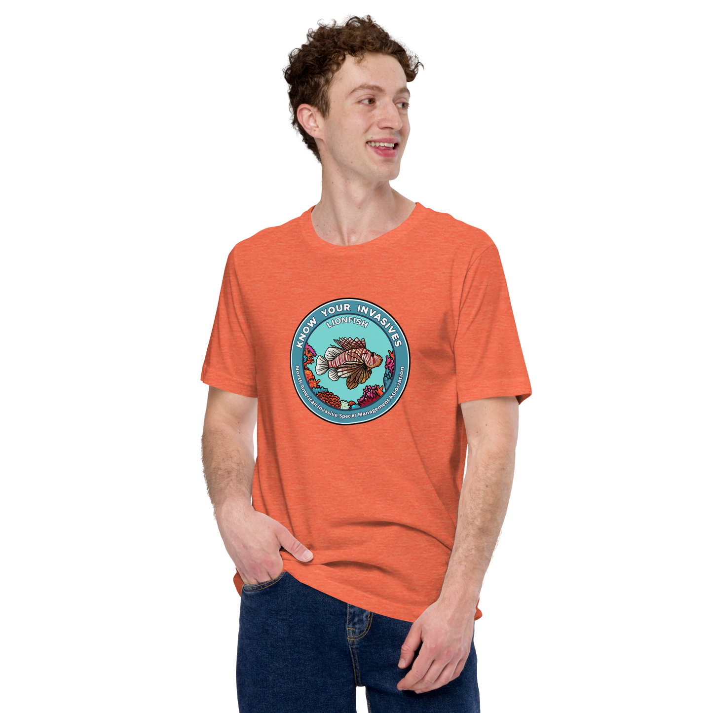 Know Your Invasives - Lionfish Awareness T-shirt