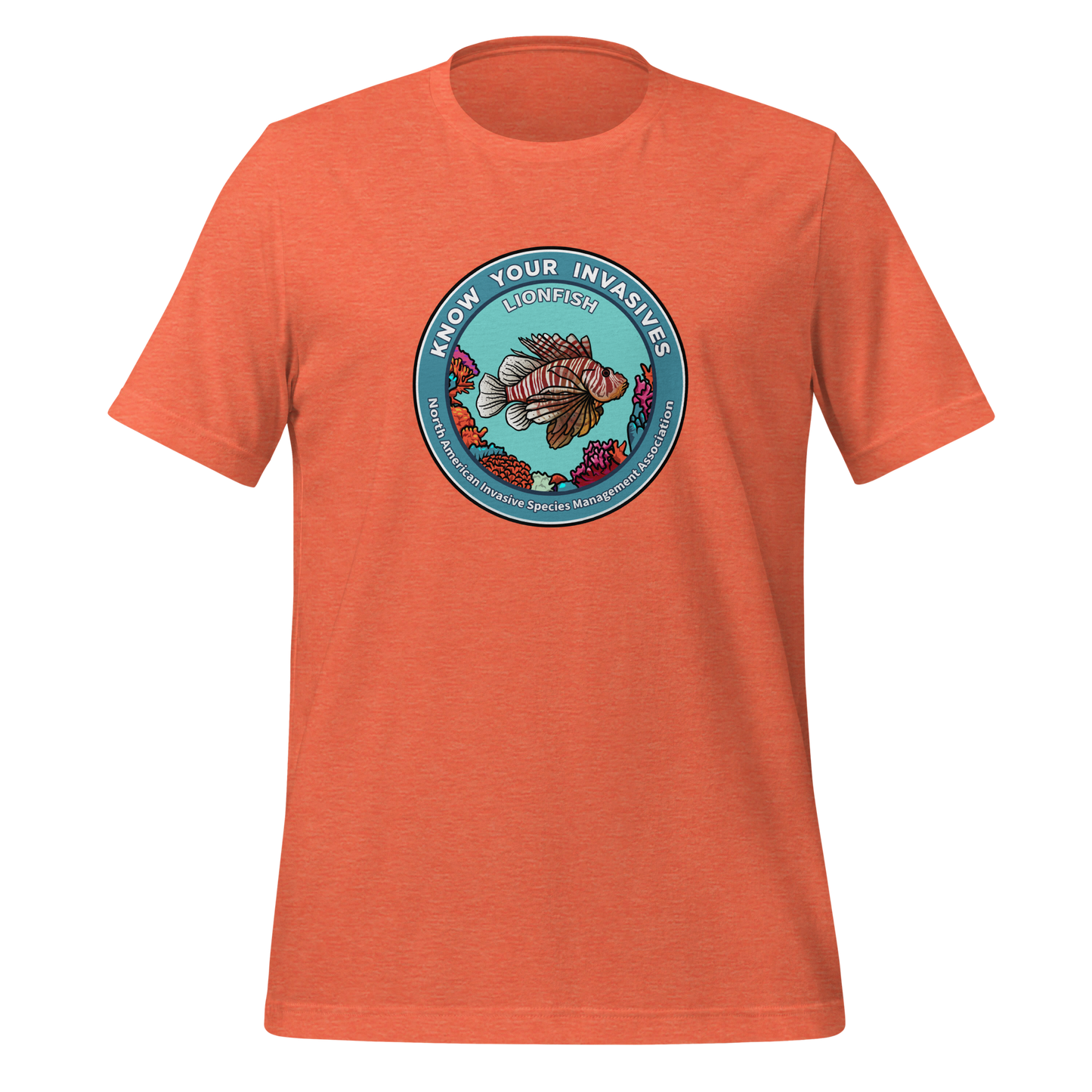 Know Your Invasives - Lionfish Awareness T-shirt