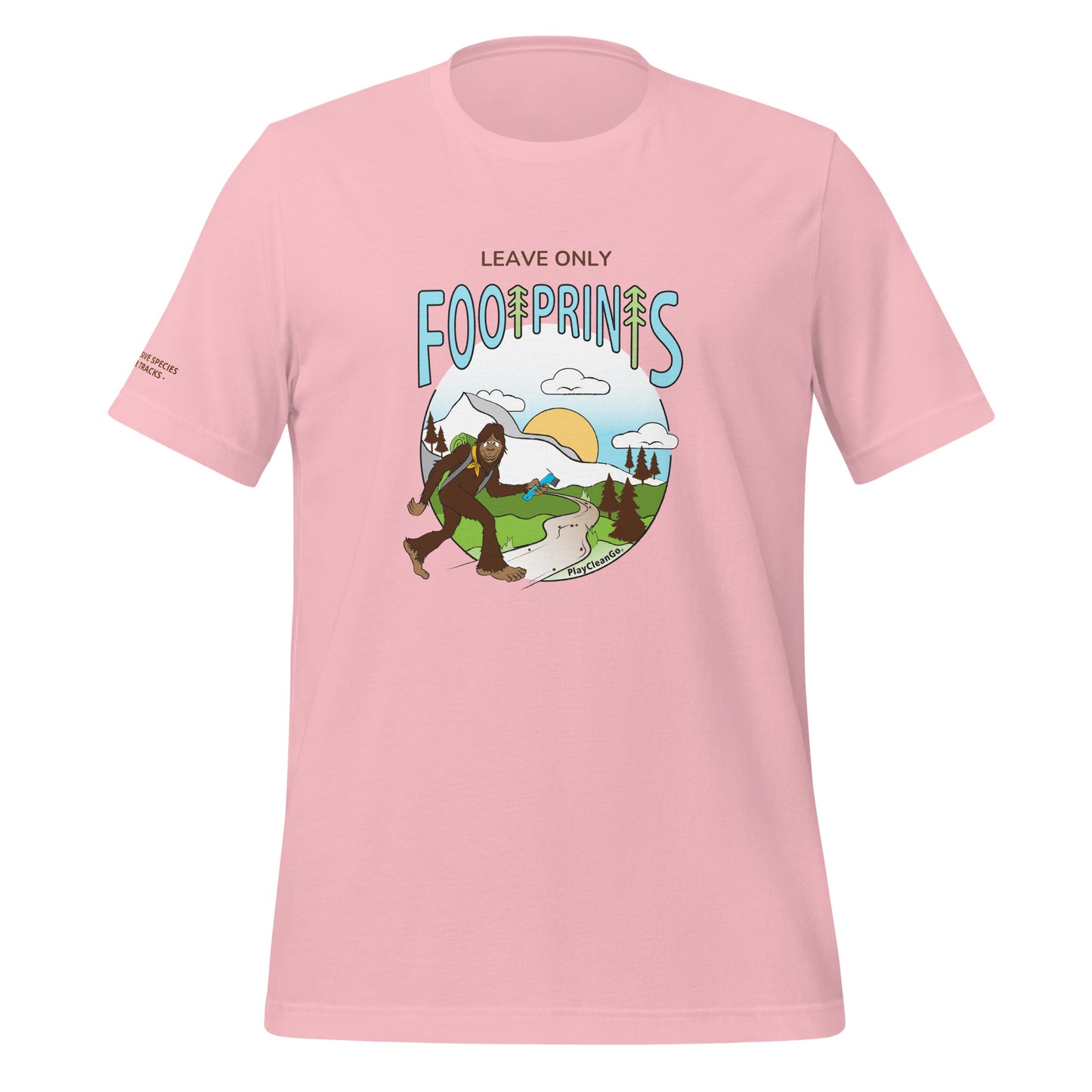 Leave Only Footprints T-shirt