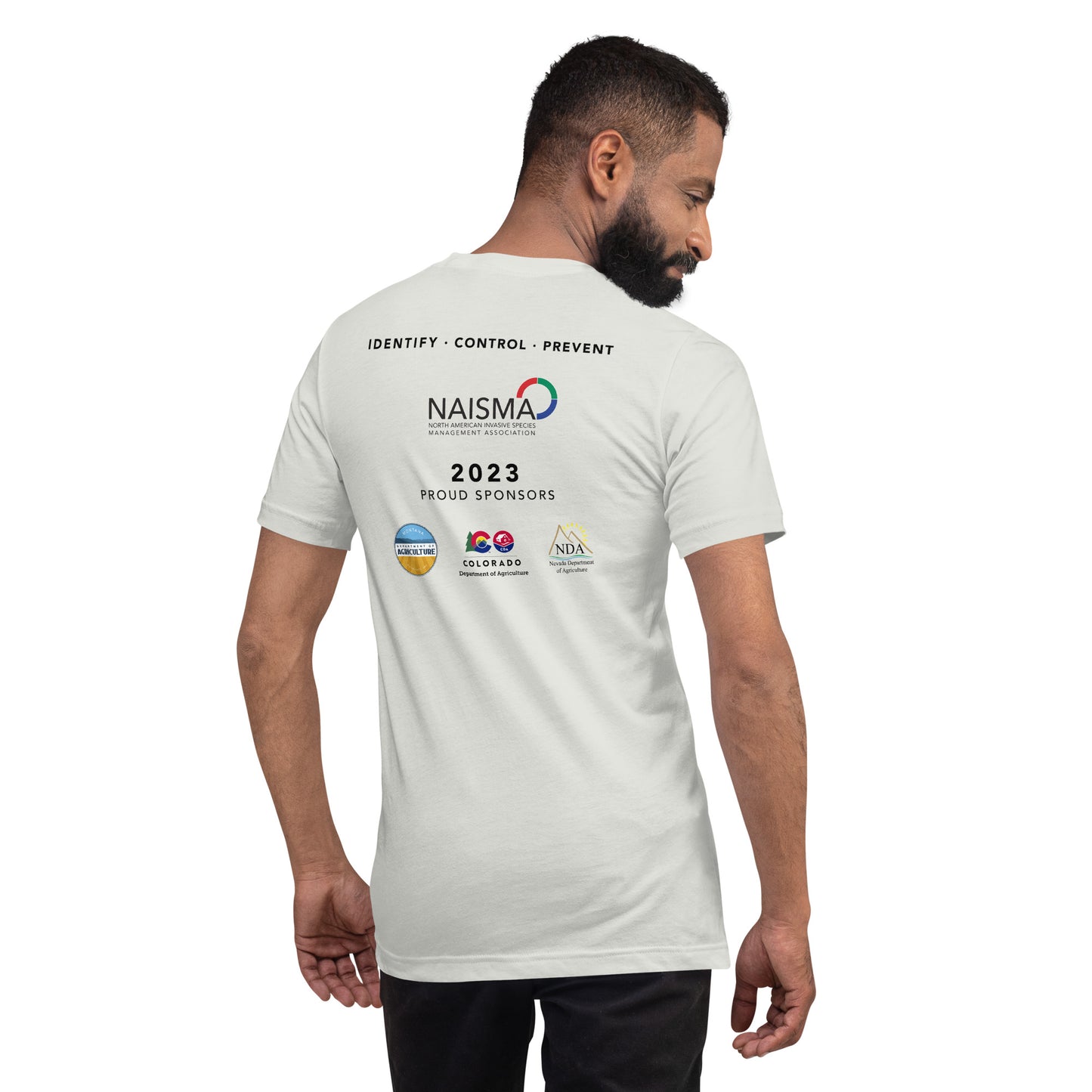 Know Your Invasives Ventenata T-shirt (+ 1 Year FREE Pro Membership for New NAISMA Members)