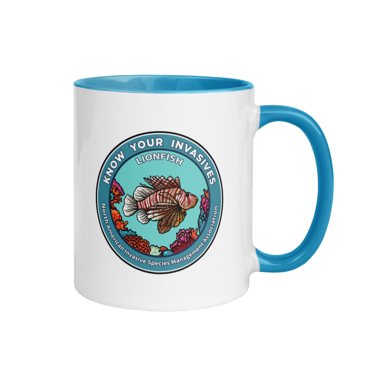 Know Your Invasives - Lionfish Awareness Color Mug