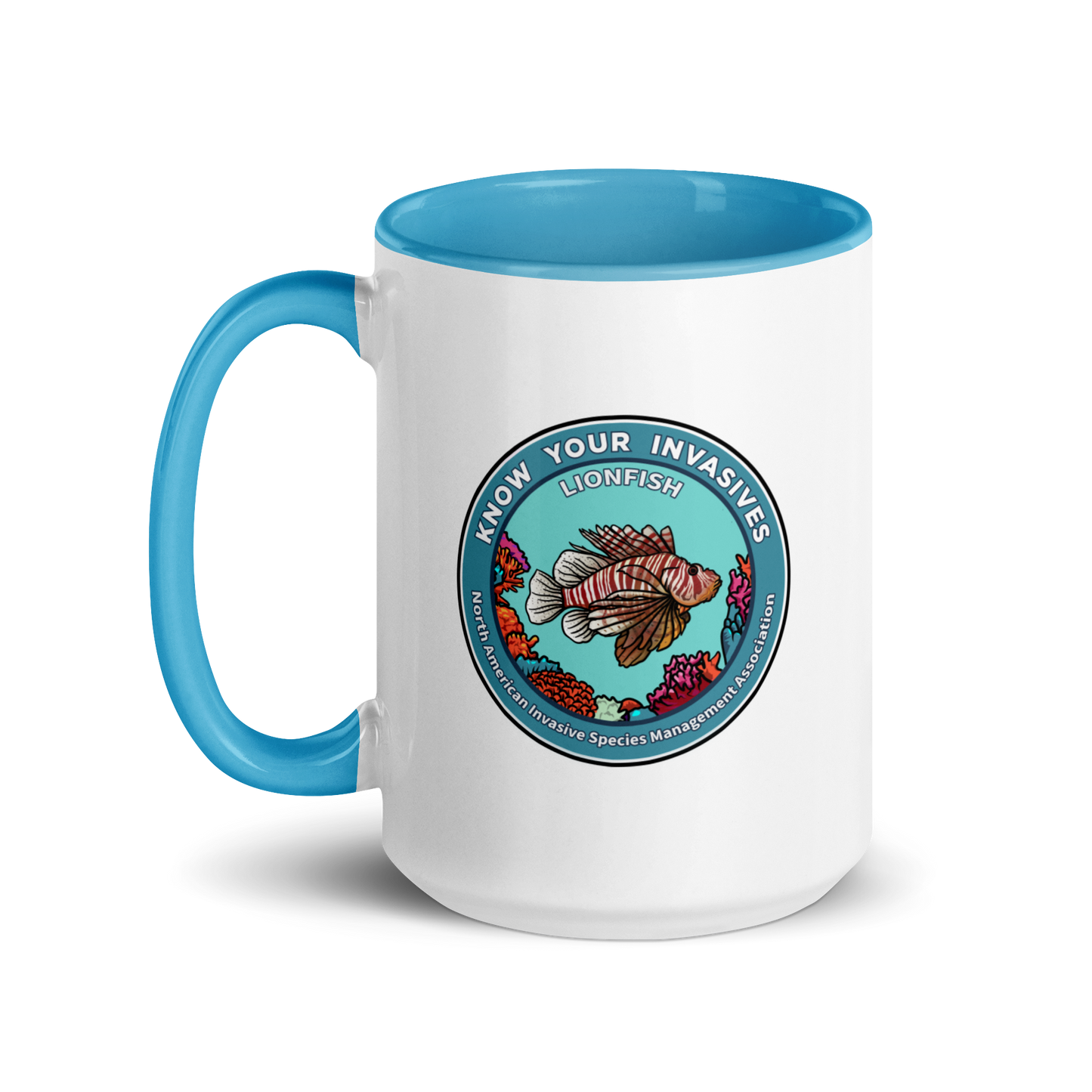 Know Your Invasives - Lionfish Awareness Color Mug