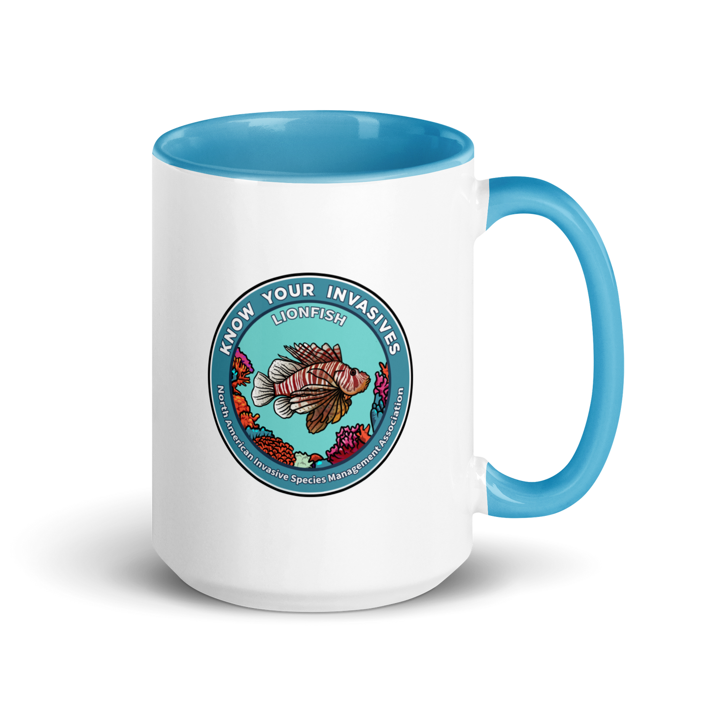 Know Your Invasives - Lionfish Awareness Color Mug