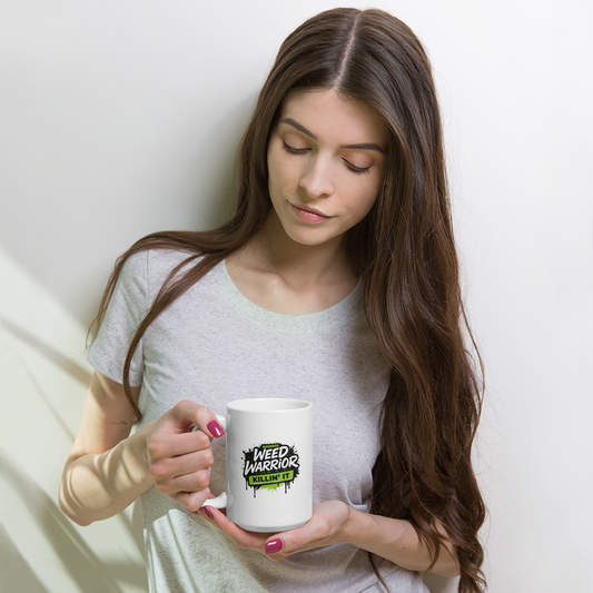 NAISMA Weed Warrior Graffiti Splatter Mug