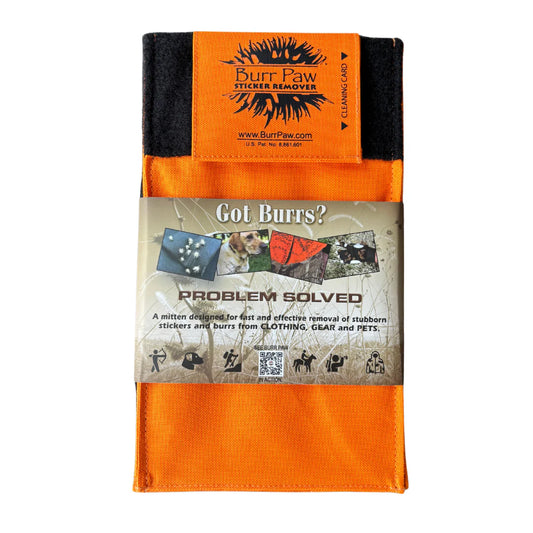 Burr Paw Sticker & Burr Remover