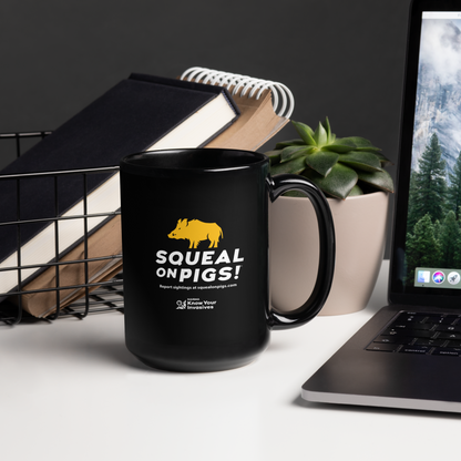 Know Your Invasives - Squeal on Pigs Mug