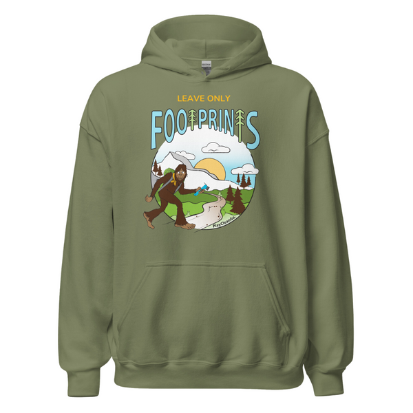 Leave Only Footprints Unisex Hoodie – NAISMA