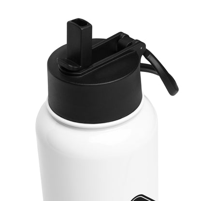 PlayCleanGo Logo Stainless Steel Water Bottle 32oz