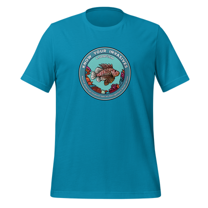 Know Your Invasives - Lionfish Awareness T-shirt