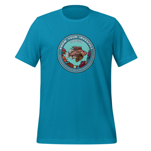 Know Your Invasives - Lionfish Awareness T-shirt
