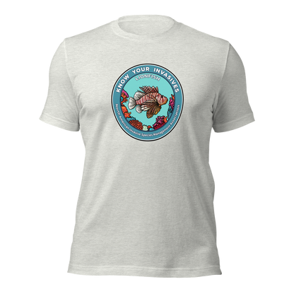 Know Your Invasives - Lionfish Awareness T-shirt