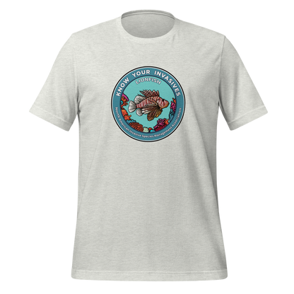 Know Your Invasives - Lionfish Awareness T-shirt