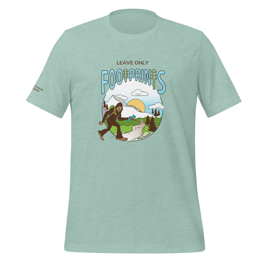 Leave Only Footprints T-shirt