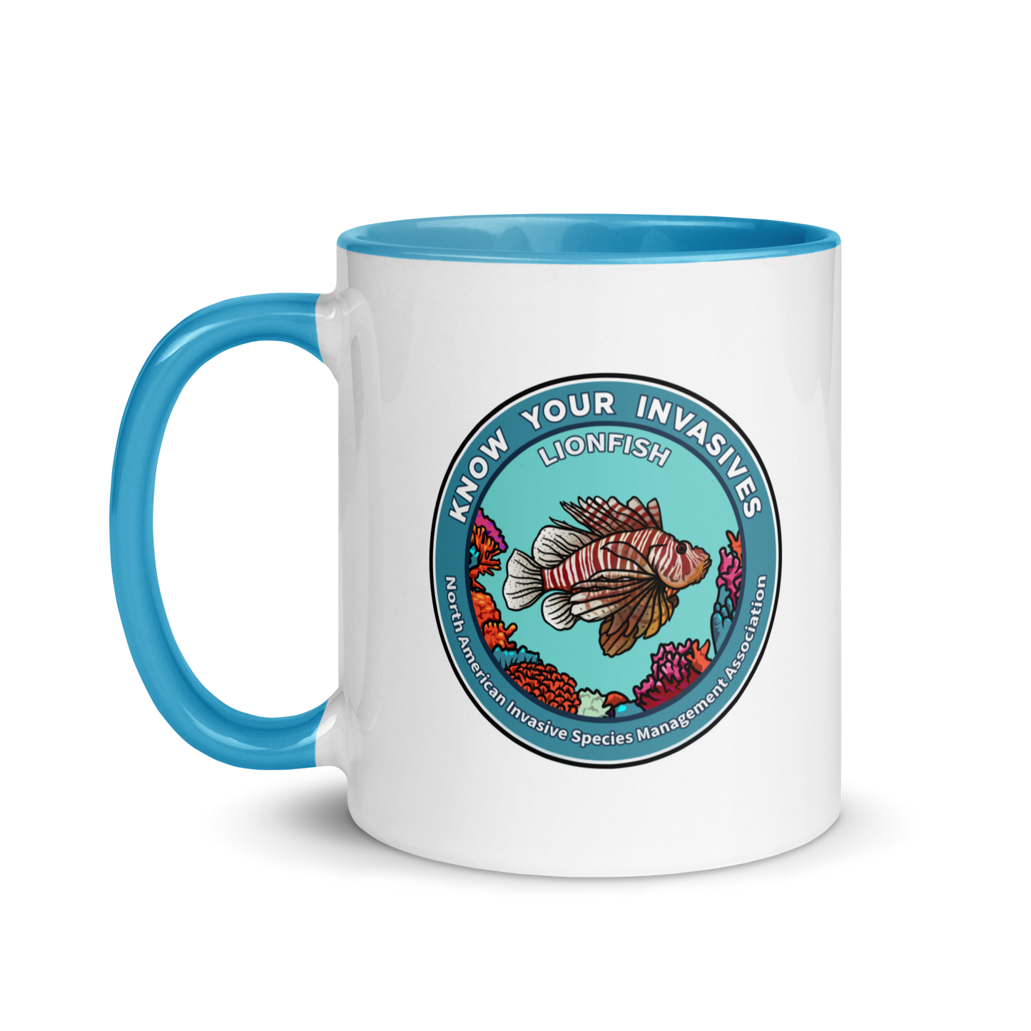 Know Your Invasives - Lionfish Awareness Color Mug