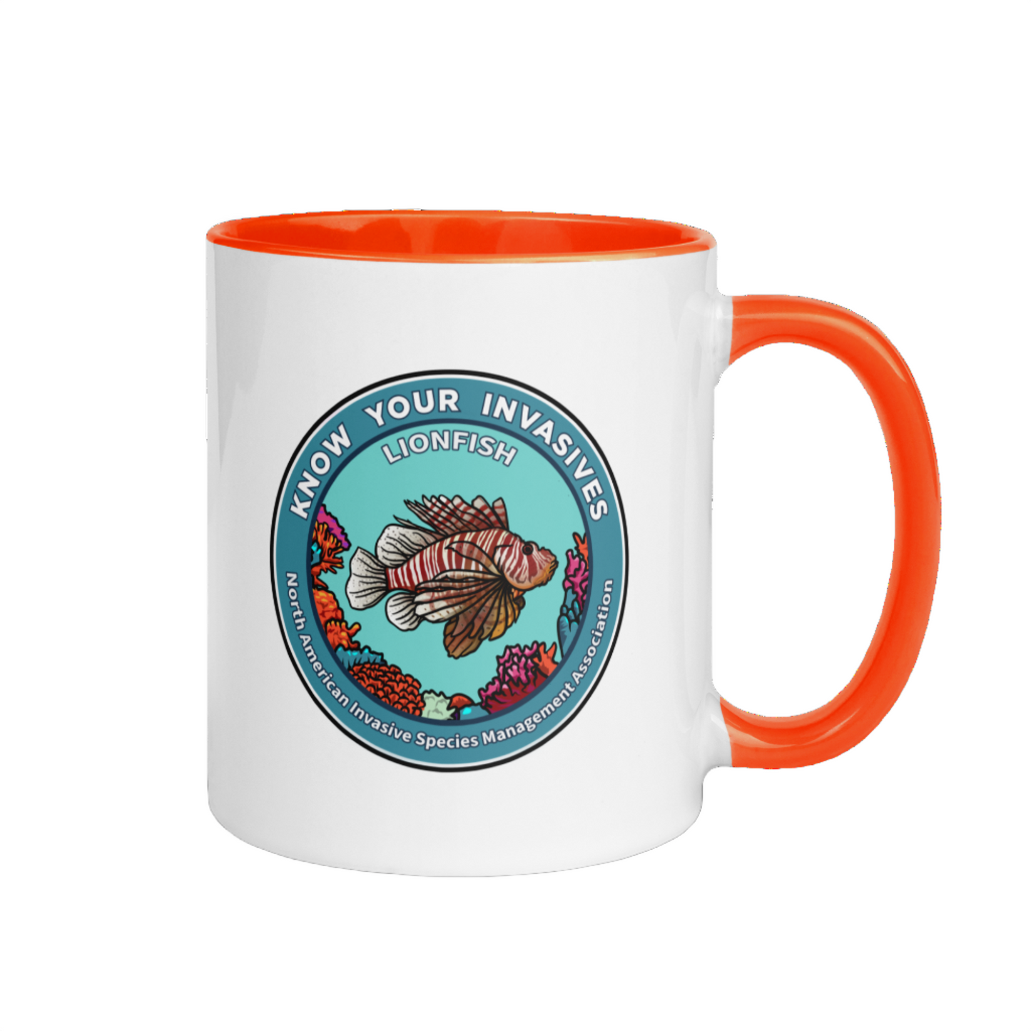 Know Your Invasives - Lionfish Awareness Color Mug