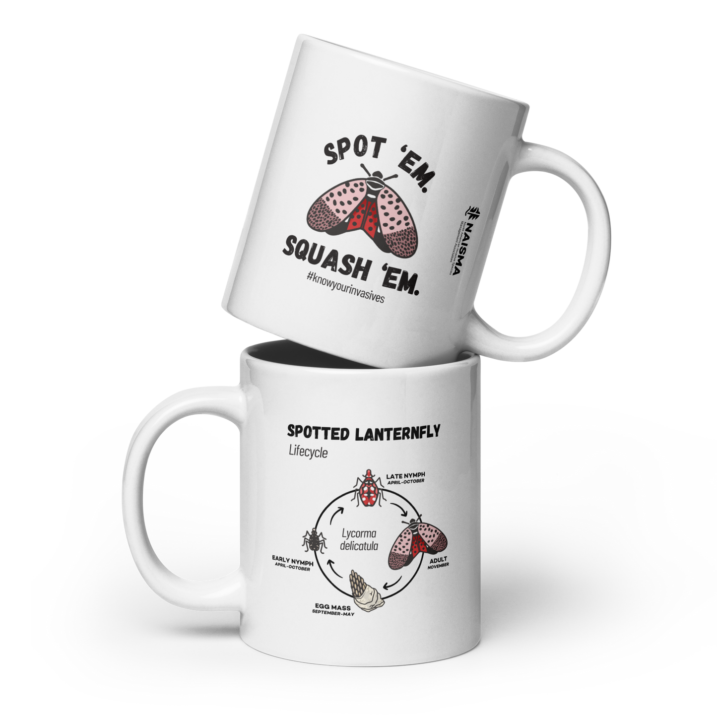 Know Your Invasives - Spotted Lanternfly 20oz Mug